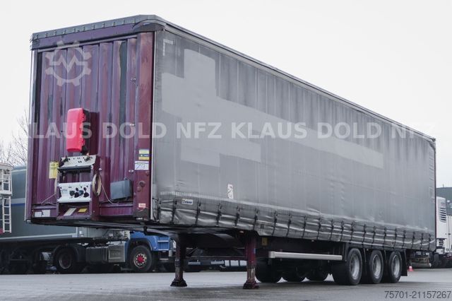 Открытый полуприцеп с тентом KRONE SD Pritsche Plane XL MegaLiner Edscha Bordwände