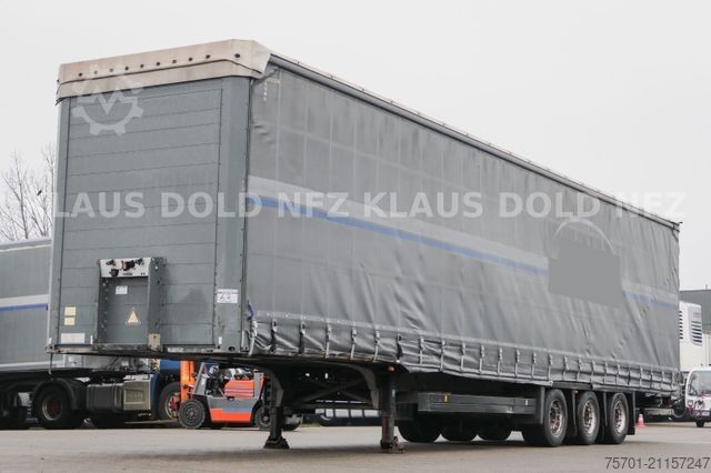 Открытый полуприцеп с тентом SCHMITZ CARGOBULL SCB S3T Pritsche Plane safety-roof