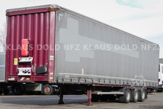 Открытый полуприцеп с тентом KRONE SD Pritsche Plane XL MegaLiner Edscha Bordwände