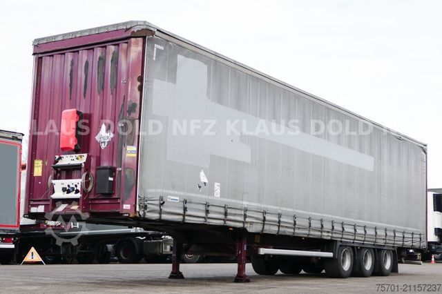 Открытый полуприцеп с тентом KRONE SD Pritsche Plane XL MegaLiner Edscha Bordwände