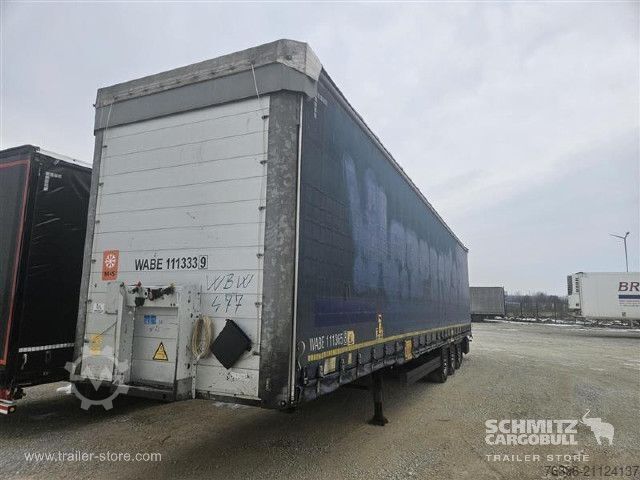 Открытый полуприцеп с тентом Schmitz Cargobull Semitrailer Curtainsider Mega