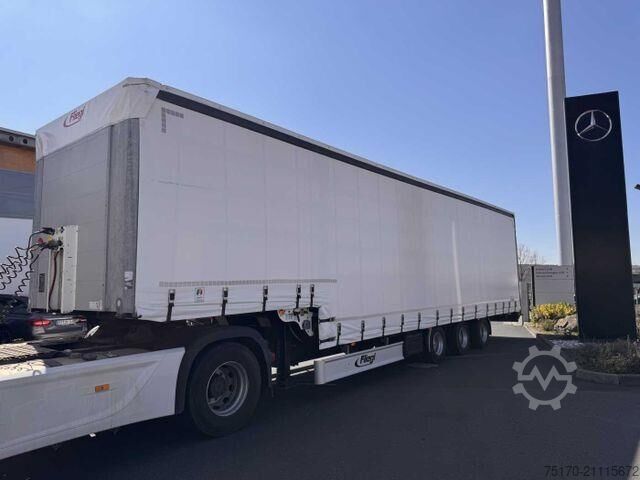 Раздвижные брезентовые навесы Fliegl SDS 350 Schiebeplane+Verdeck XL SAF 20.900Km