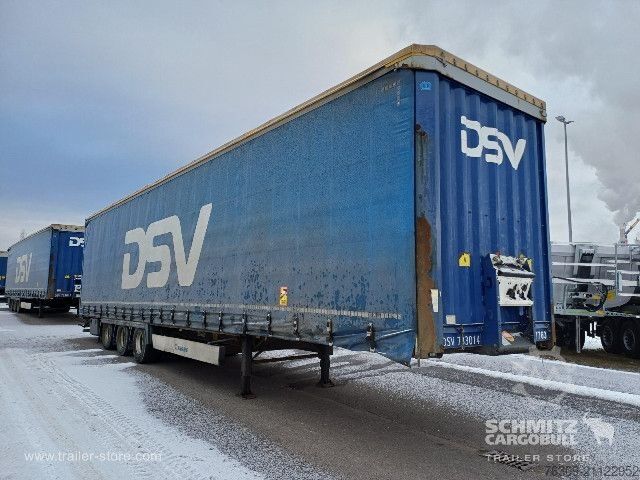 Открытый полуприцеп с тентом Krone Curtainsider Mega
