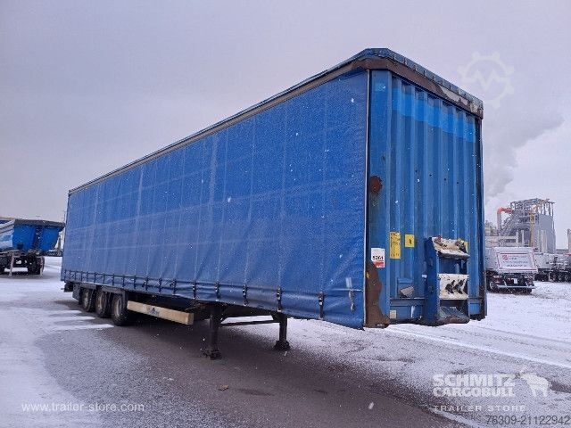 Открытый полуприцеп с тентом Krone Curtainsider Mega