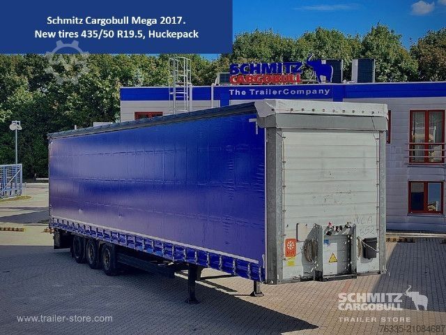Открытый полуприцеп с тентом Schmitz Cargobull Curtainsider Mega