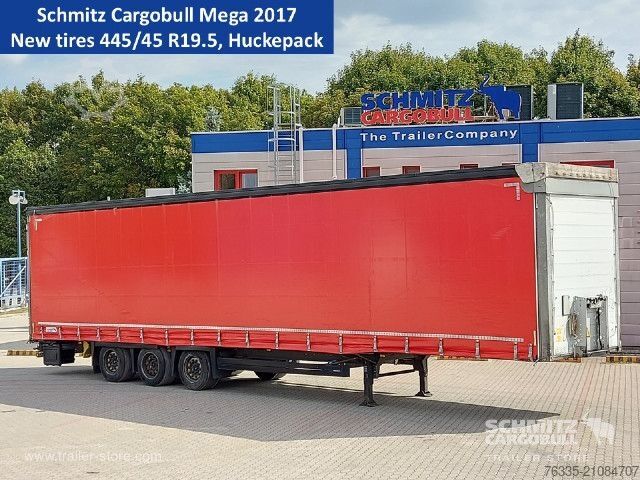 Открытый полуприцеп с тентом Schmitz Cargobull Curtainsider Mega