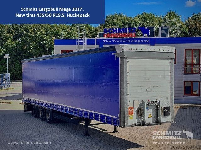 Открытый полуприцеп с тентом Schmitz Cargobull Curtainsider Mega