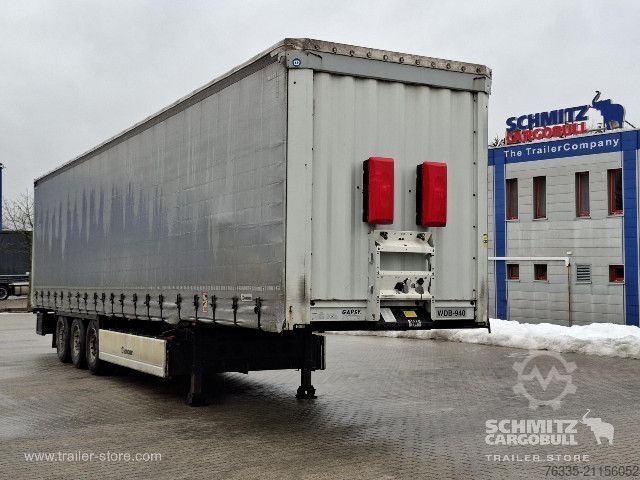 Открытый полуприцеп с тентом Krone Curtainsider Dropside