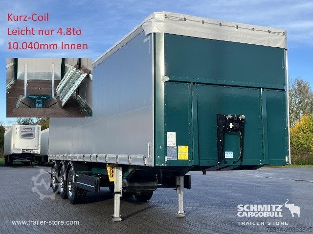 Открытый полуприцеп с тентом Berger Curtainsider Coil