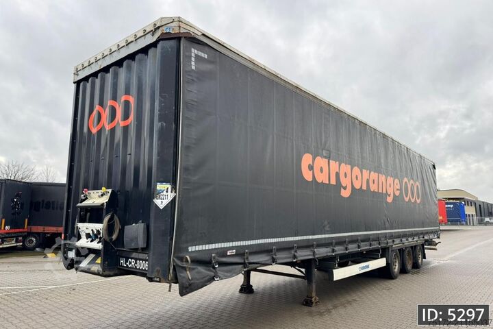 Раздвижные брезентовые навесы Krone SD Mega / BPW Disk