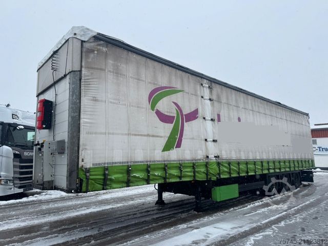 Открытый полуприцеп с тентом SCHMITZ CARGOBULL SCB*S3T *  * LIFTACHSE * HUBDACH*ÜBERBREITE