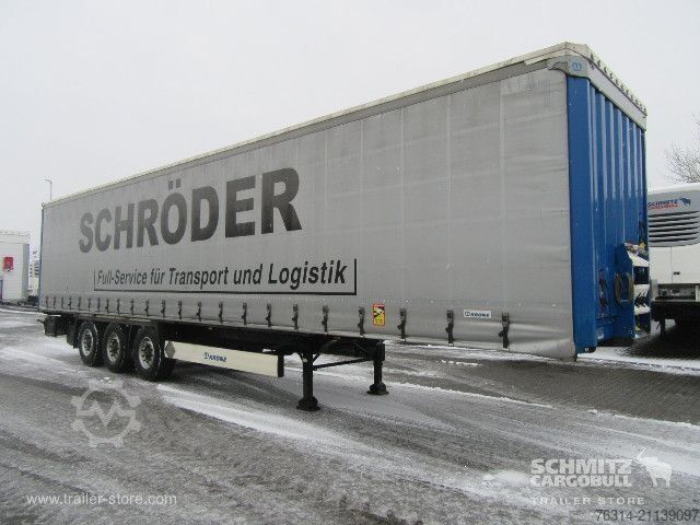 Открытый полуприцеп с тентом Krone Curtainsider Coil
