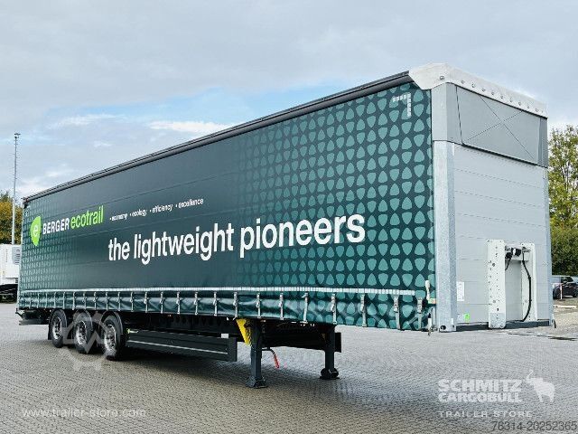 Открытый полуприцеп с тентом Berger Curtainsider Mega