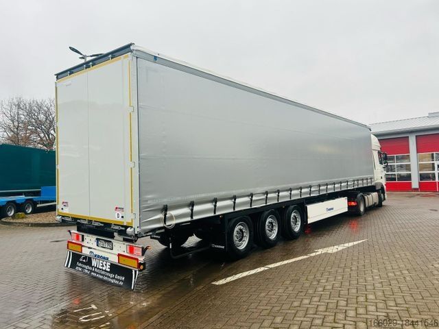 Открытый полуприцеп с тентом KRONE SDP 27  - Schiebeplanen-Auflieger