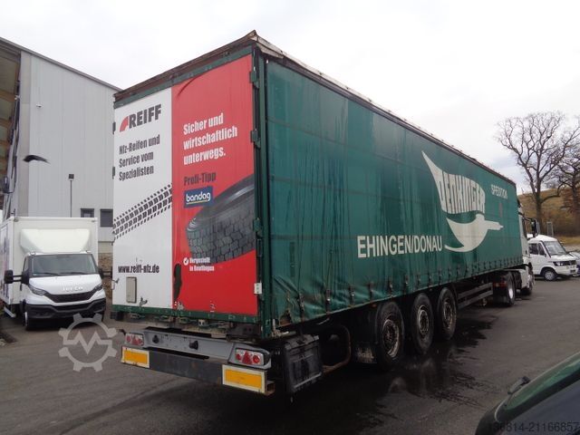 Открытый полуприцеп с тентом KÖGEL SN24 P+P 385/65 R 22,5 SAF