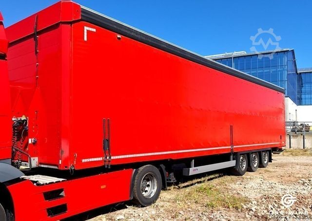 Открытый полуприцеп с тентом SCHMITZ CARGOBULL SCS 24/L 13.62 Mega