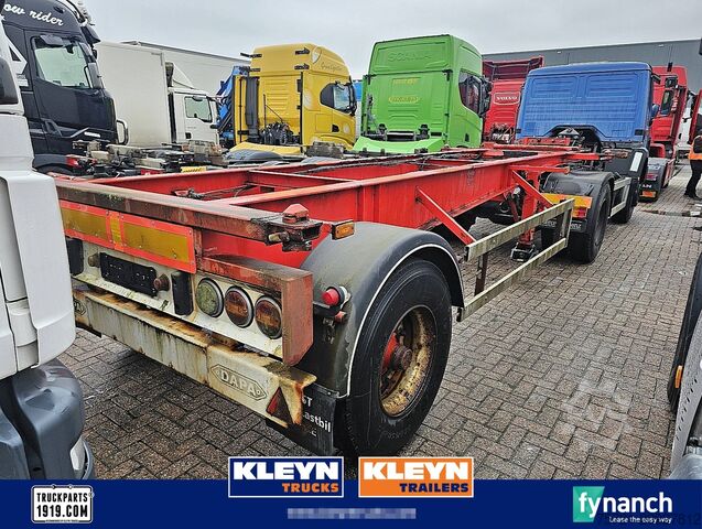 Раздвижные брезентовые навесы DAPA 20 FT CONTAINER 1 AXLE BPW DRUM