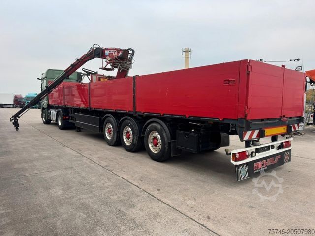 Открытый полуприцеп SCHWARZMÜLLER J903 *LADEKRAN * KENNIS KRAN * ALCOA *LIIFT&LENK