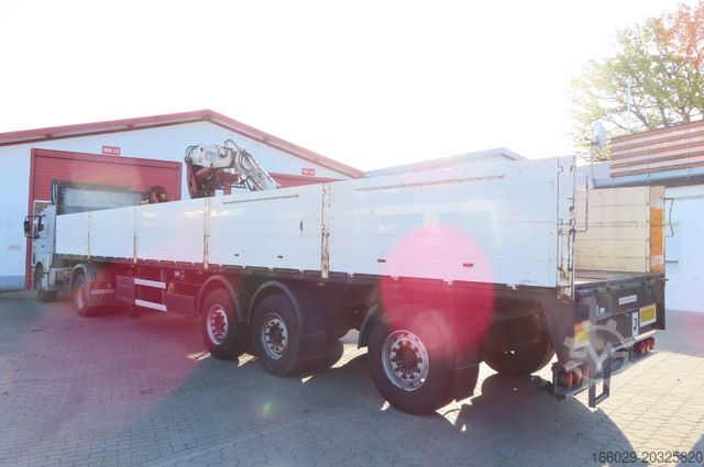 Открытый полуприцеп  Rollkran Auflieger Kennis