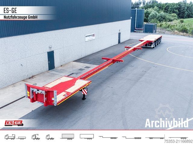 Полуприцеп с рабочей платформой FAYMONVILLE Telemax Sattelauflieger - 3fach teleskopierbar