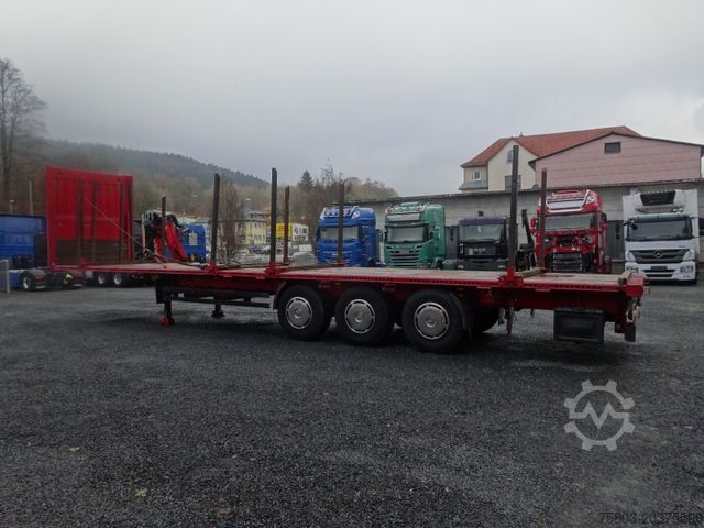 Полуприцеп с рабочей платформой KÖGEL SN 24 Rungen Ladungszertifikat 1.Hand