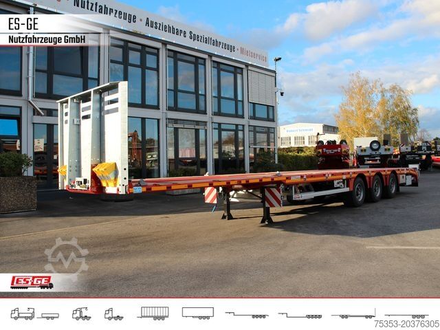 Полуприцеп с рабочей платформой FAYMONVILLE MAX Trailer MAX200 Sattelanhänger Megatrailer