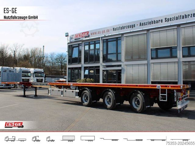 Полуприцеп с рабочей платформой FAYMONVILLE MAX Trailer MAX210 Telesattel