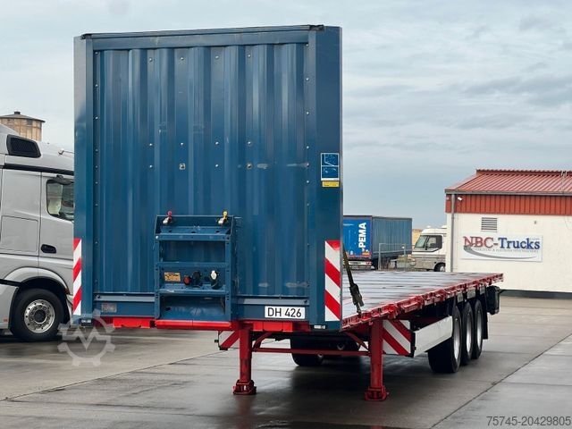 Полуприцеп с рабочей платформой KRONE SD * PLATEAU * BPW * SEILWINDEN