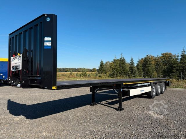 Полуприцеп с рабочей платформой KRONE Plattform-Auflieger  mit Steckrungen - sofort v.