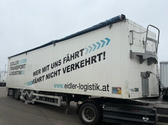 Полуприцеп с подвижным полом KNAPEN K100 SCHUBBODEN, 10MM BODEN, LIFTACHSE,