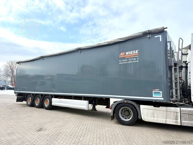 Полуприцеп с подвижным полом KNAPEN K100 Schubboden 92m³ 10mm Boden