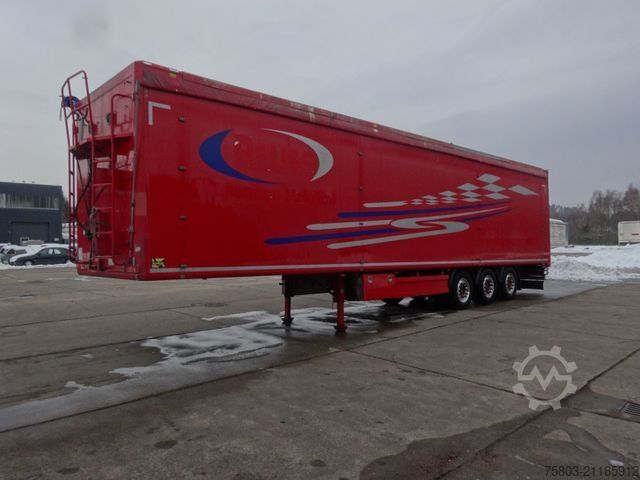 Полуприцеп с подвижным полом KRAKER CF-ZL 200 92m³ Fernbedienung 10mm Liftachse