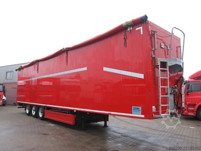 Полуприцеп с подвижным полом KNAPEN K100 Schubboden 97m3 Funk BPW