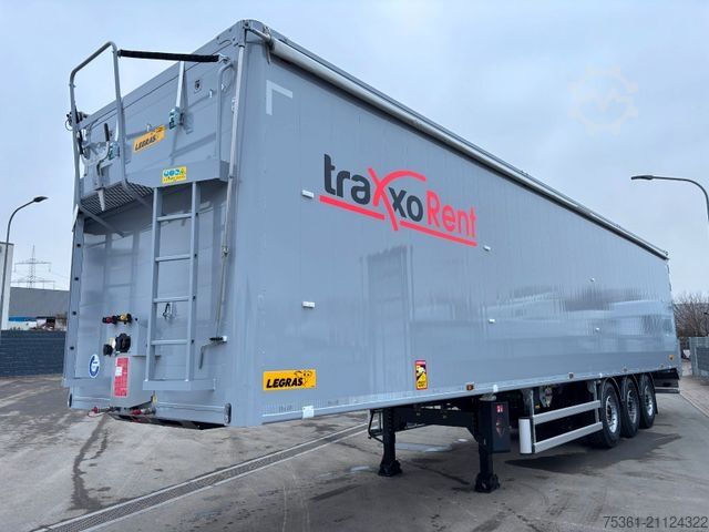 Полуприцеп с подвижным полом LEGRAS SBS 2220 Schubboden 90 m3 SAF Liftachse