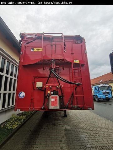 Полуприцеп с подвижным полом LEGRAS Schubboden FMA hydraulisches Verdeck ecotop, hyd