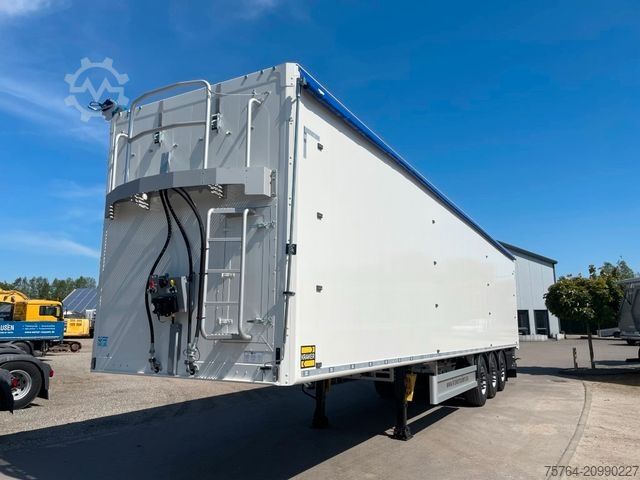 Полуприцеп с подвижным полом KRAKER ca. 92 m³ Schubboden/10mm Boden/Funk/Auch Miete!