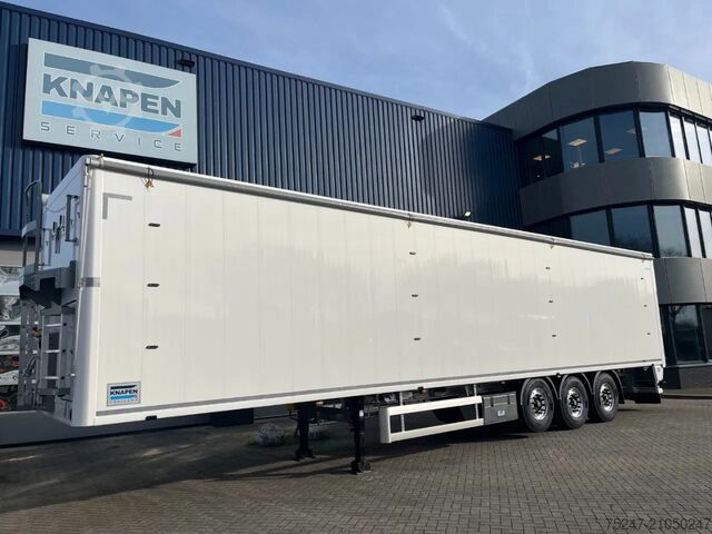 Движущийся пол Knapen Trailers K200 - 91m3 Alcoa zijwandbeschermzeil *Nieuw / ...