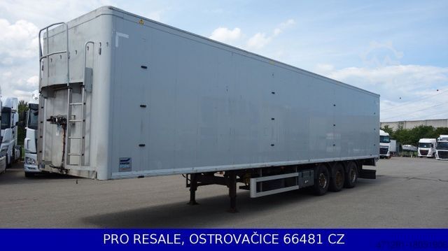 Полуприцеп с подвижным полом KNAPEN KT01 - WALKINGFLOOR - 87m3 - LIFTACHSE