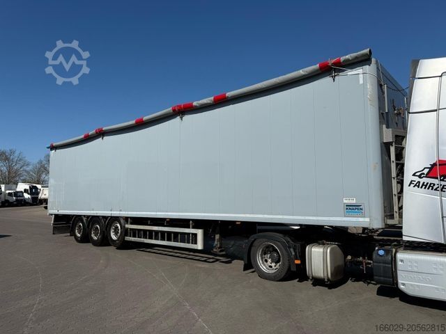 Полуприцеп с подвижным полом KNAPEN K100 Schubboden 92m³ 10 mm Boden, top Zustand