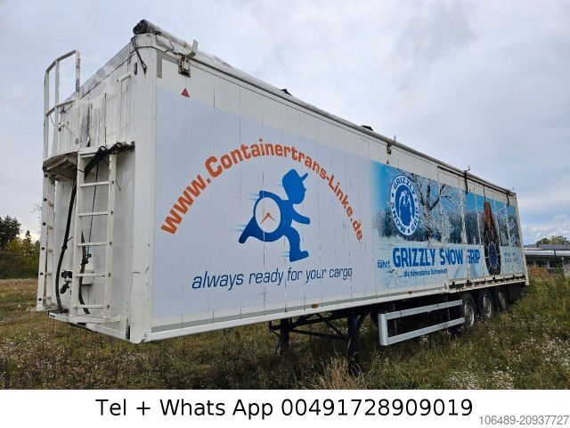 Полуприцеп с подвижным полом STAS 92 m3 Stokota