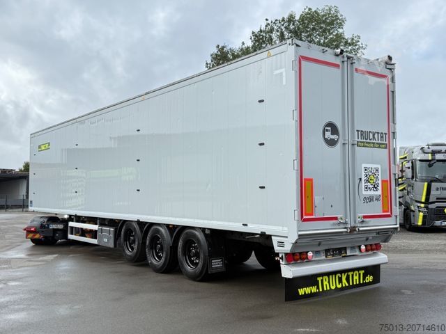 Полуприцеп с подвижным полом KNAPEN 92 cbm, Liftachse, 10 mm, MIETEN?