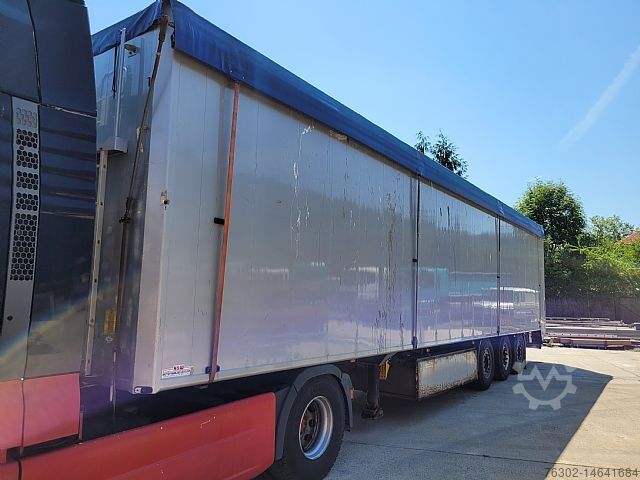 Прицеп с подвижным полом H & W H + W  HWDKSS38 93 m³ Liftachse