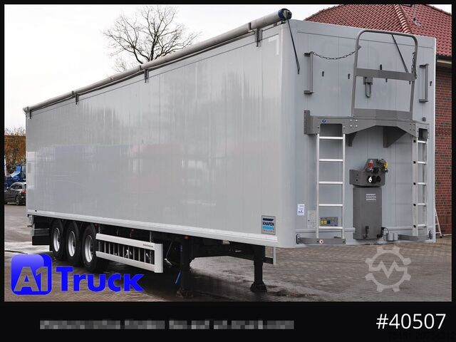 Полуприцеп с подвижным полом KNAPEN K100, Liftachse, Funk ca. 90m³