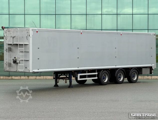 Полуприцеп с подвижным полом KRAKER CF-X2 WALKING FLOOR 2X STEERING AXLE TOP CONDITI