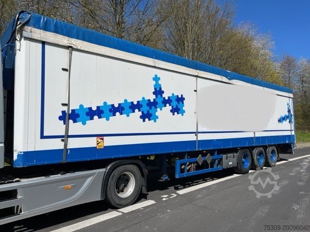 Полуприцеп с подвижным полом KNAPEN K 200 - Luft - Lift -