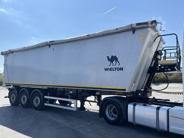 Полуприцеп-самосвал Wielton NW-3A6 Weightmaster Alu-Kastenmulde 55 cbm