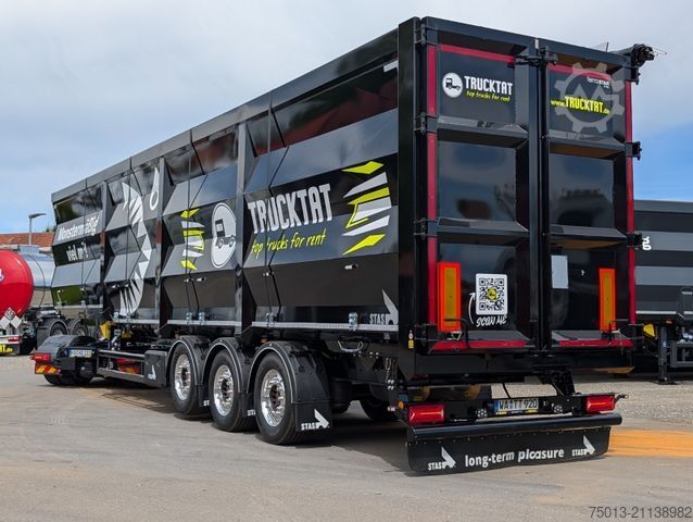 Полуприцеп-самосвал STAS HardoX Stahl 86 m³, Liftachse, ALCOA, MIETEN?