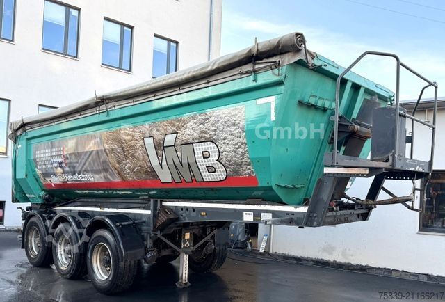 Полуприцеп-самосвал KEMPF Stahlmulde, Liftachse, Rollplane, MB Achsen