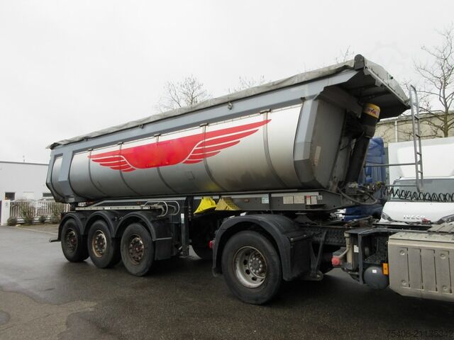 Полуприцеп-самосвал schwarzmüller Thermo-Mulde, 24 m³ Elektr Verdeck, Liftachse