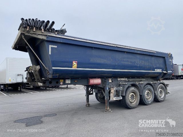 Полуприцеп-самосвал Schmitz Cargobull Semitrailer Tipper Steel half pipe body 26m³